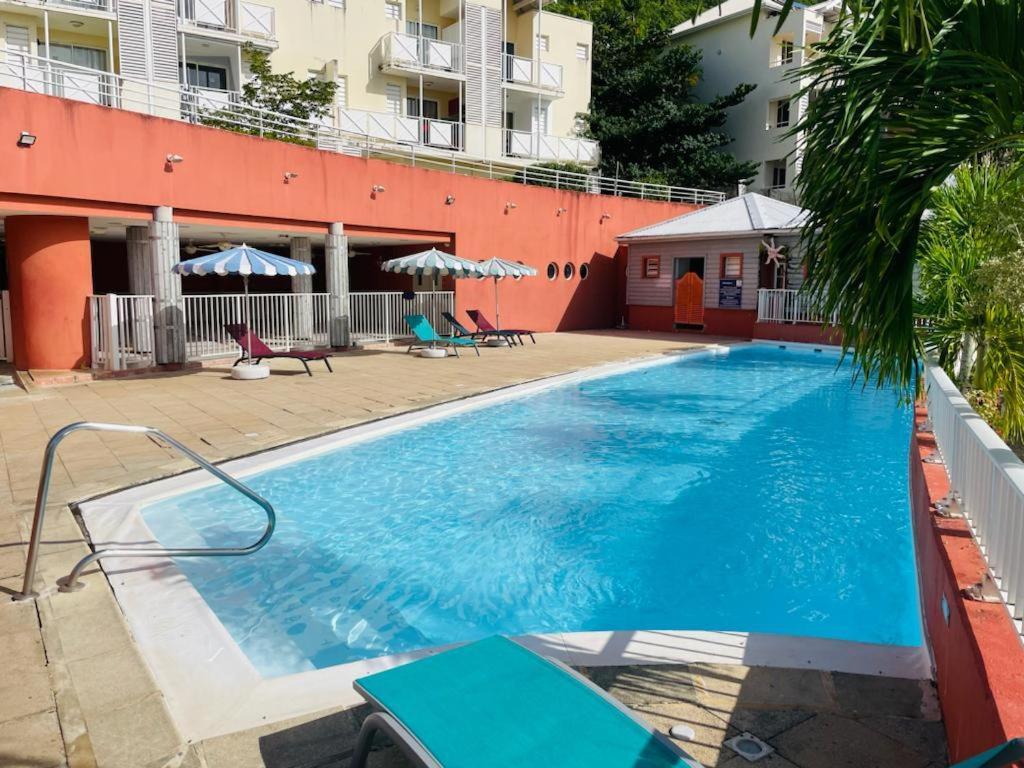 Studio Ana plage et piscine 100 m de la plage Trinité  Extérieur photo